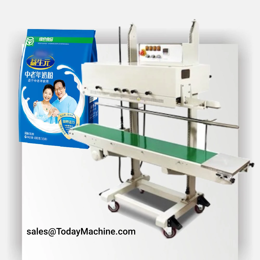 

Vertical automatic bag sealing machine band sealer