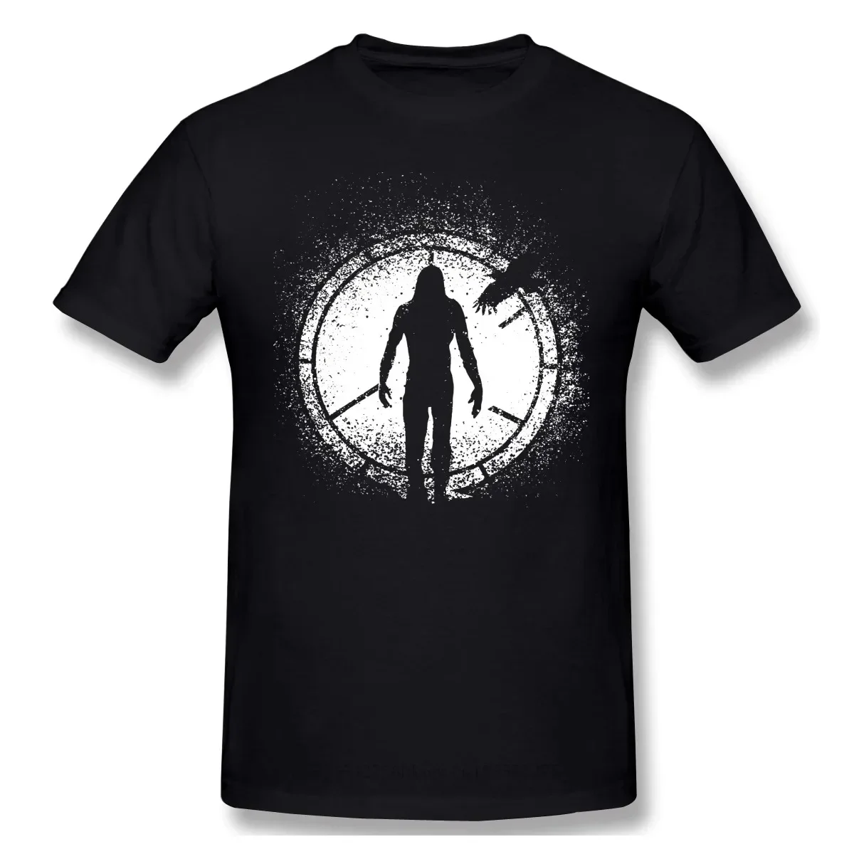 High Quality Streetwear Cotton Crow Brandon Lee The Rain T-shirt Dark City John Murdoch Inspector Frank Bumstead Suspense Movie