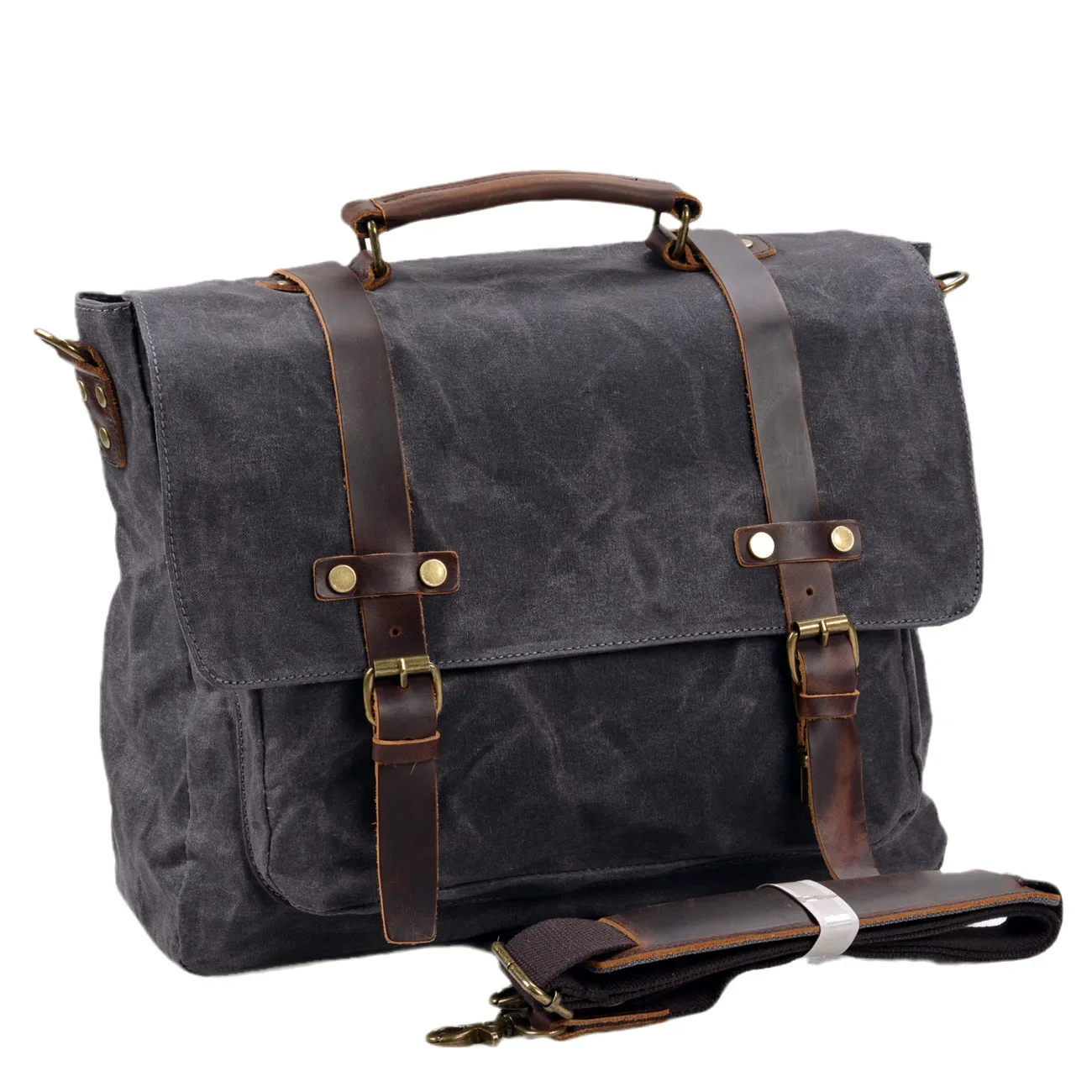 

Men's business briefcase 15.6 inch computer handbag casual simple shoulder bag business trip crossbody bag