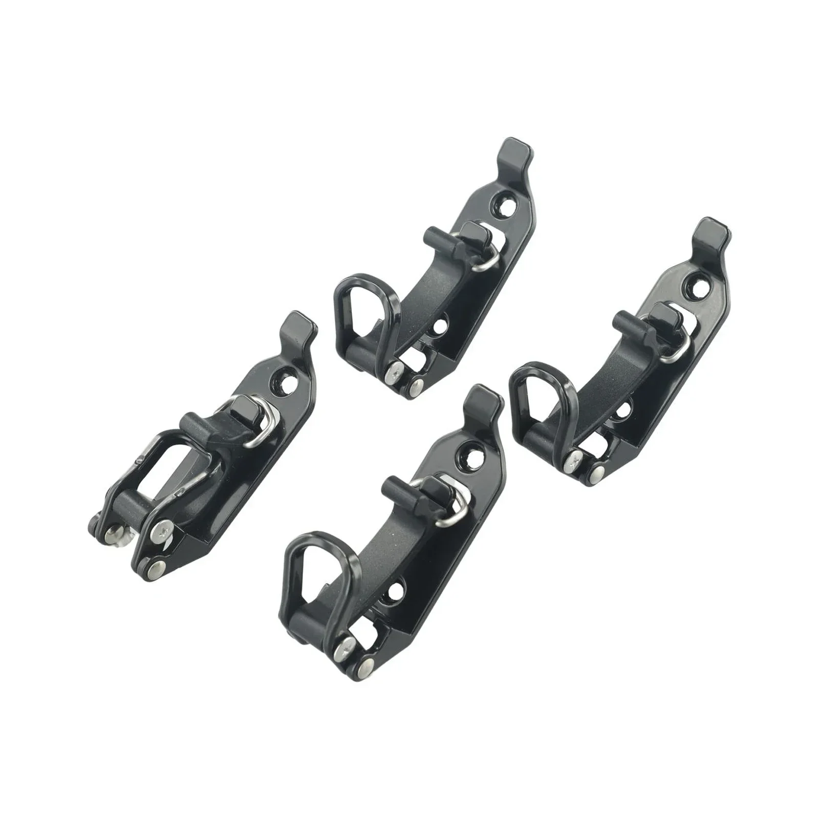 Ferramenta resistente Suporte Shovel Mount para Telhado Rack, Metal Rubber Clamp, Armazenamento de ferramentas seguras, adequado para tratores e caminhões