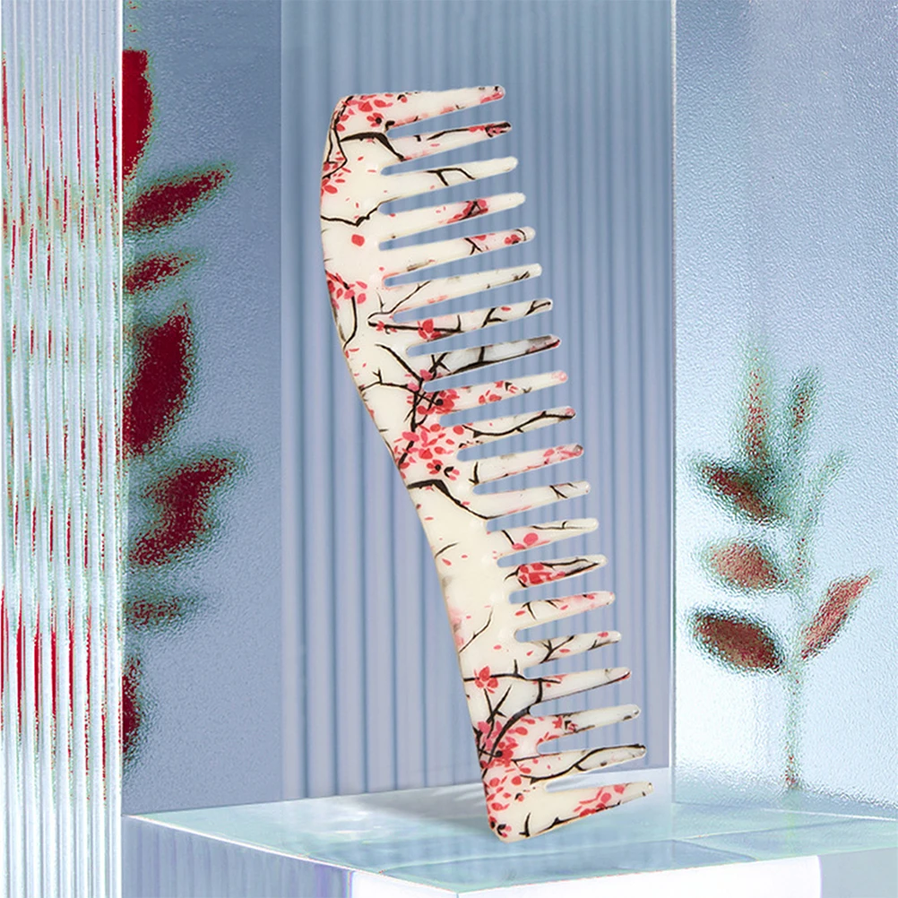 

2pcs Anti Static Hair Comb Men Oil Tooth Brush Styling Care Supplies Detangling ABS Salon Hairbrush For Smooth Massage Promote