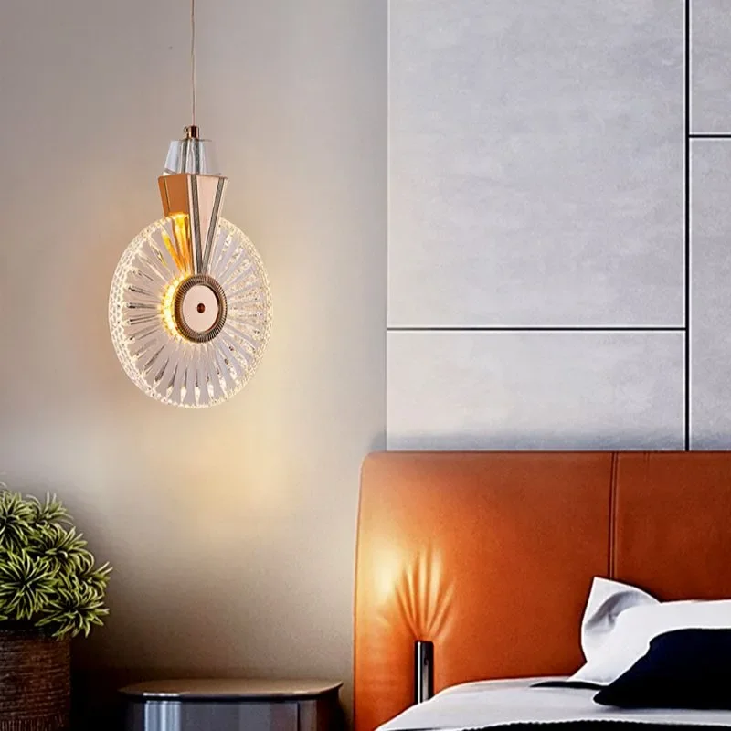 Lampe Suspendue en Clip au Design Nordique de Luxe, Luminaire Décoratif d'Nik, Idéal pour une Chambre à Coucher, un Salon, un Hôtel, un Restaurant, un Bureau ou des Escaliers