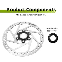 Bicycle Centerlock disc Rotor 160mm 180mm 203mm Road Mountain Bike Center Lock Rotor Hydraulic Centerlock Disc Brake Rotor