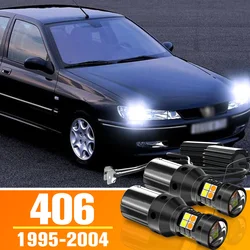 2x Dual Mode LED Turn Signal+Daytime Running Light DRL Accessories For Peugeot 406 1995-2004 1997 1998 1999 2000 2001 2002 2003