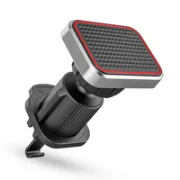 Magnetic Car Phone Holder Vent 2024 Upgrade 6X Strong Magnets, Universal Mobile Phone Mount Hook, 360 Rotating Air Vent Cradle