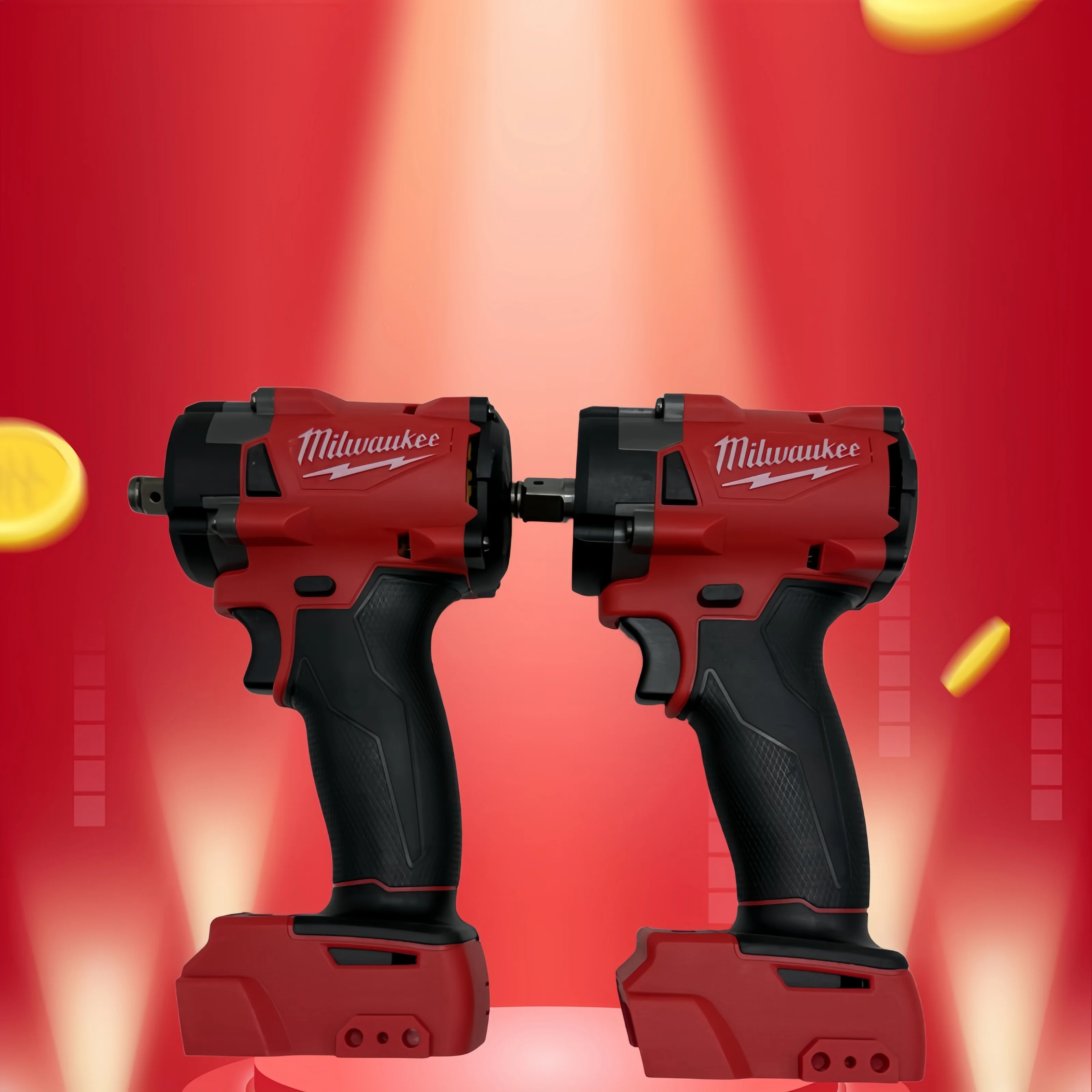 

Milwaukee Electric Cordless Wrench Brushless Screwdriver Compatible For Milwaukee Battery Drill Service Tool Car Truck Repair