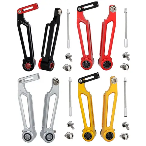 접이식 자전거 V 브레이크 캘리퍼스, 알루미늄 합금 중공 초경량 V 브레이크 켈리퍼, 305 349 355 406 451 자전거 휠 림, 100mm