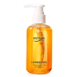 200ml Ginseng Niacinamide Facial Cleanser for Controlling Oil and Moisturizing The Face Skin for Face Beauty