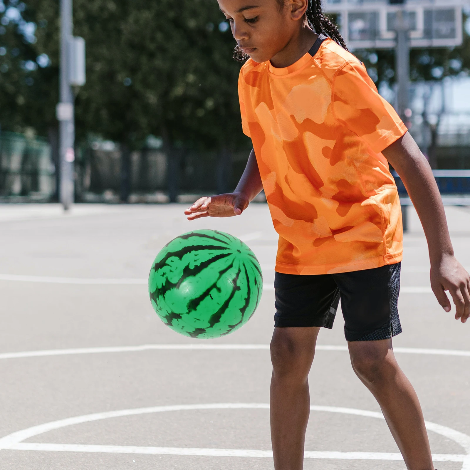 풍선 경량 장난감 어린이 스포츠 패들링 볼 풀 해변 공원 재미있는 활동 장난감 공