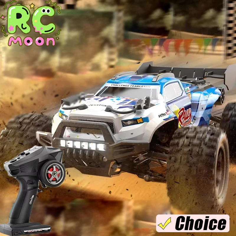 

Electric Remote Control Off Road Truck Model Strong Magnetic With Light Anti-Slip All-Wheel Drive Electric Car Toys Gifts