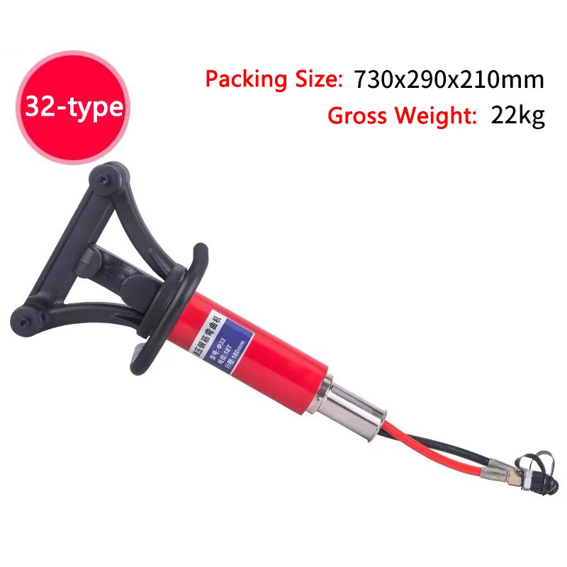 Split-type Electric Steel bar Bending Machine RB-32 Hydraulic Rebar Straightening Machine Rebar Straightener Steel bar Bender