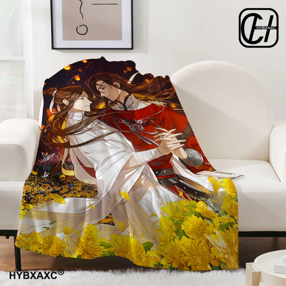 Heaven official’s blessing anime Popular BL Comics throw blanket sofa bed office nap blanket Personalized customized gifts