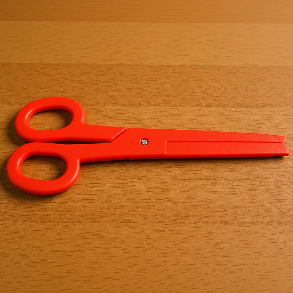 

Giant Clown Scissors Large Costume Prop Nonfunctional Safe Halloween Circus Clown Party Accessory Big Scissor Prop