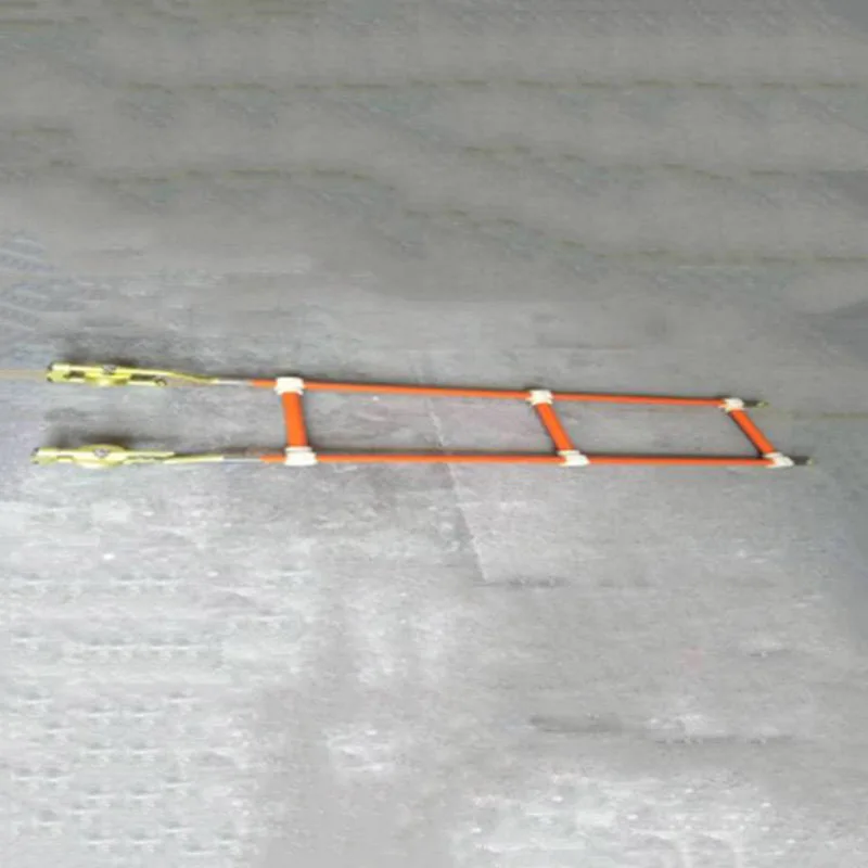 ZF011110 Line Maintenance Insulated Soft Ladder Head 1.2M Suspended Soft Ladder Self-locking Line Line Maintenance Single Ladder