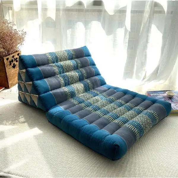 

Triangular Thai Restaurant Tea Room Cushion Pillow Simple Modern Lazy Tatami One piece