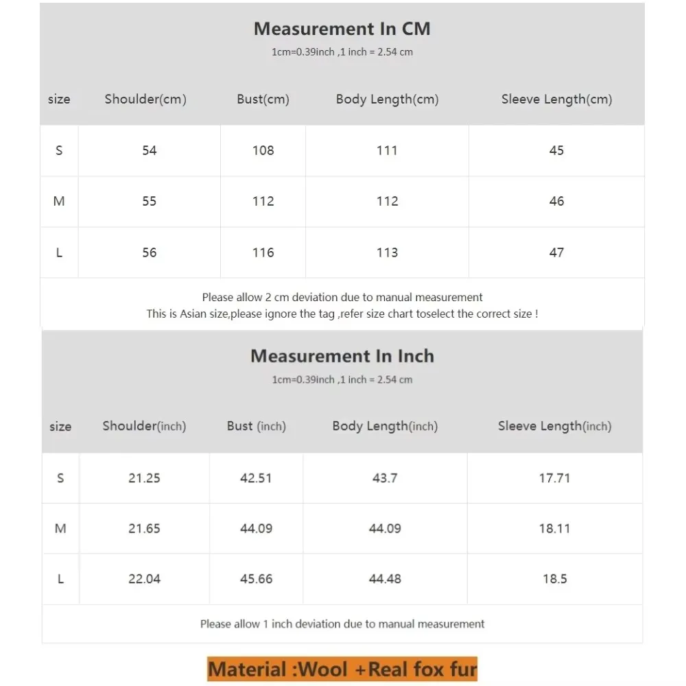 Casaco de lã feminino 2024 novo outono inverno real pele de raposa jaqueta feminina longo quente natural gola de pele de raposa punhos casaco de lã