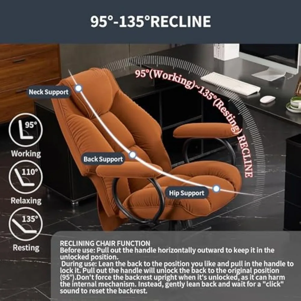 47 Home Office Desks, Executive Desk, Farmhouse Computer Desk with Drawers and Charging Station, File Drawer, Storage Cabinet, R