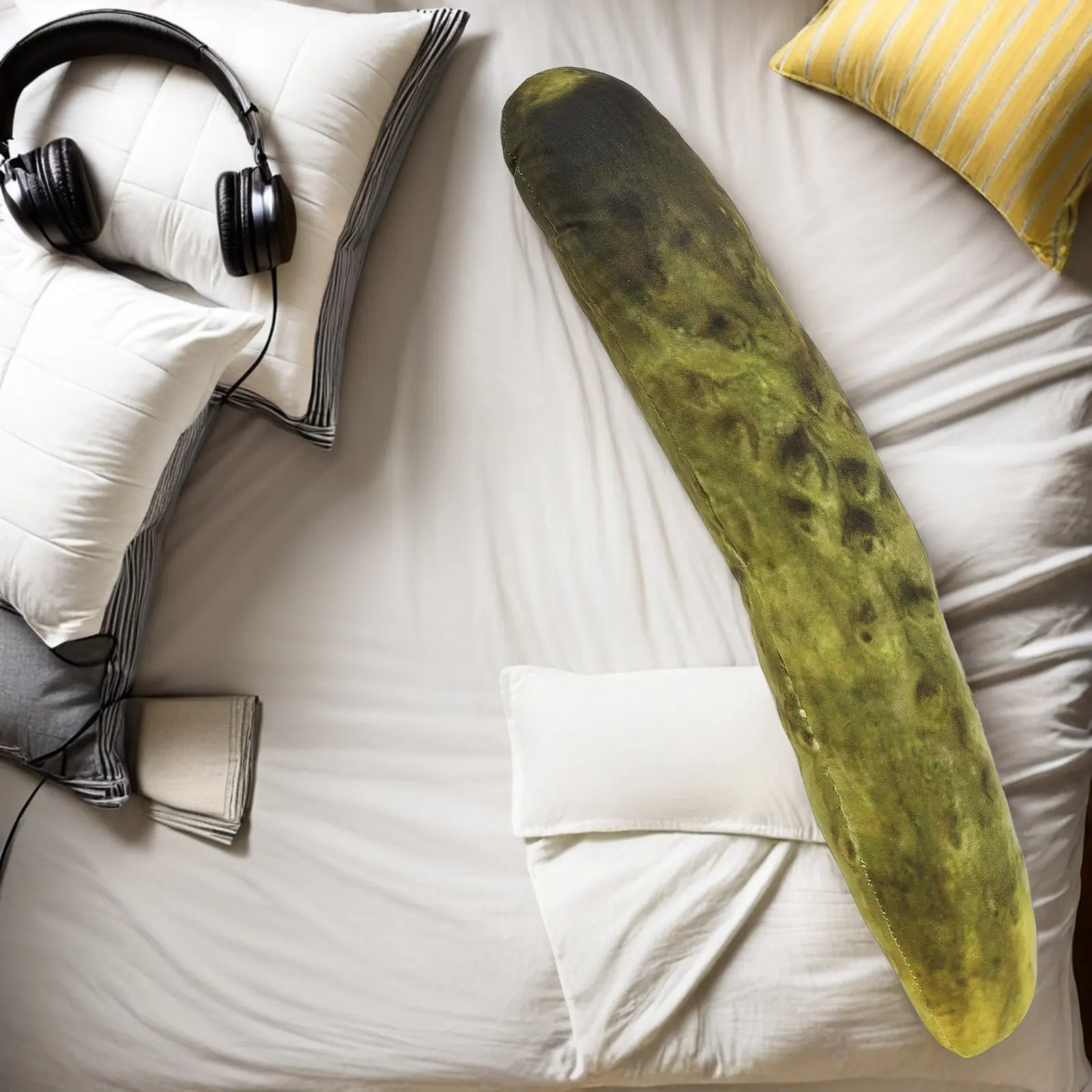 

Мягкая подушка-имитация огурца 68 см, уютная декоративная подушка для дома, забавная подушка в форме еды для дивана, большие подушки в виде еды