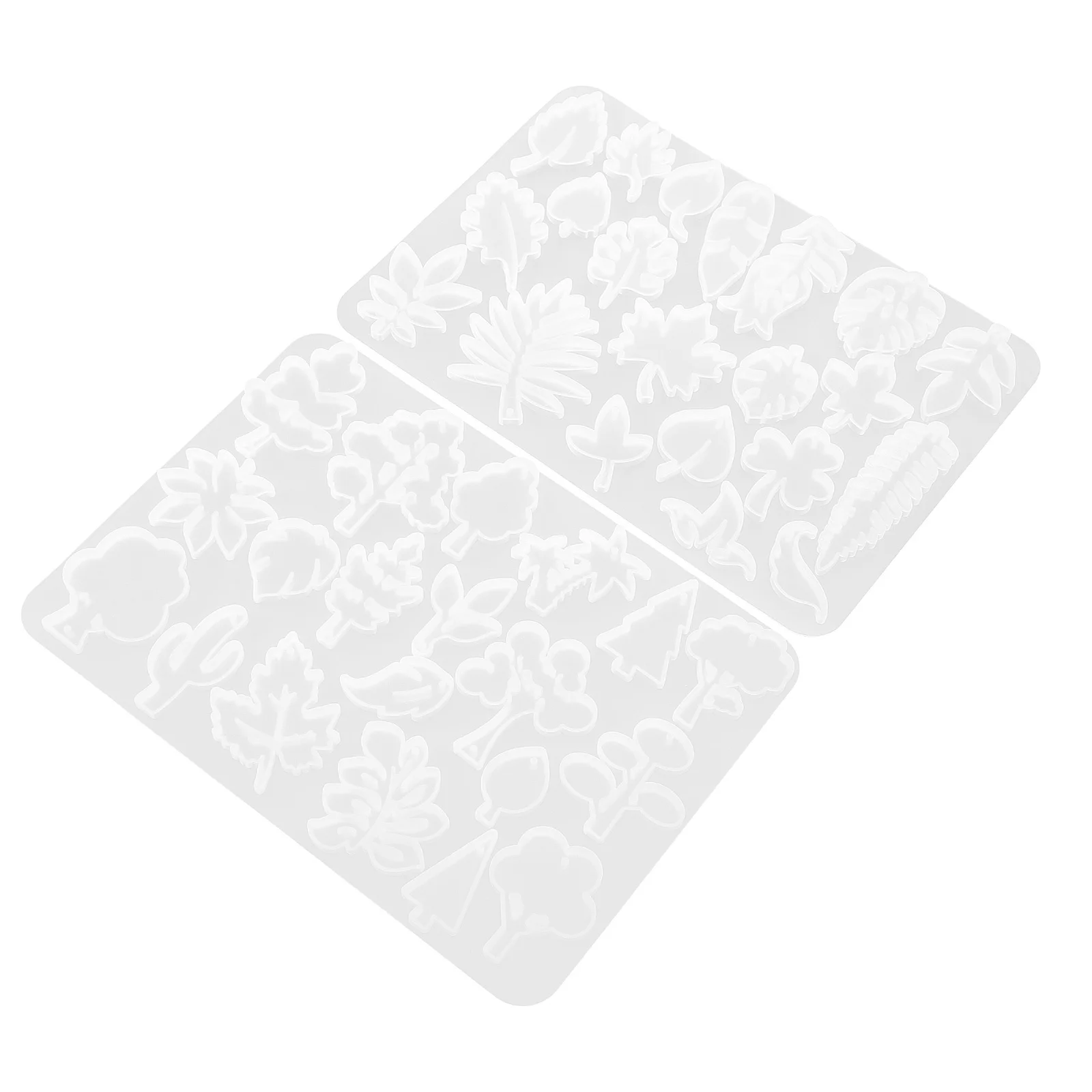 

2Pcs Silicone Resin Earring Mold Leaf Design DIY Craft Molds for Epoxy Resin Jewelry Casting Earrings Pendant Mold