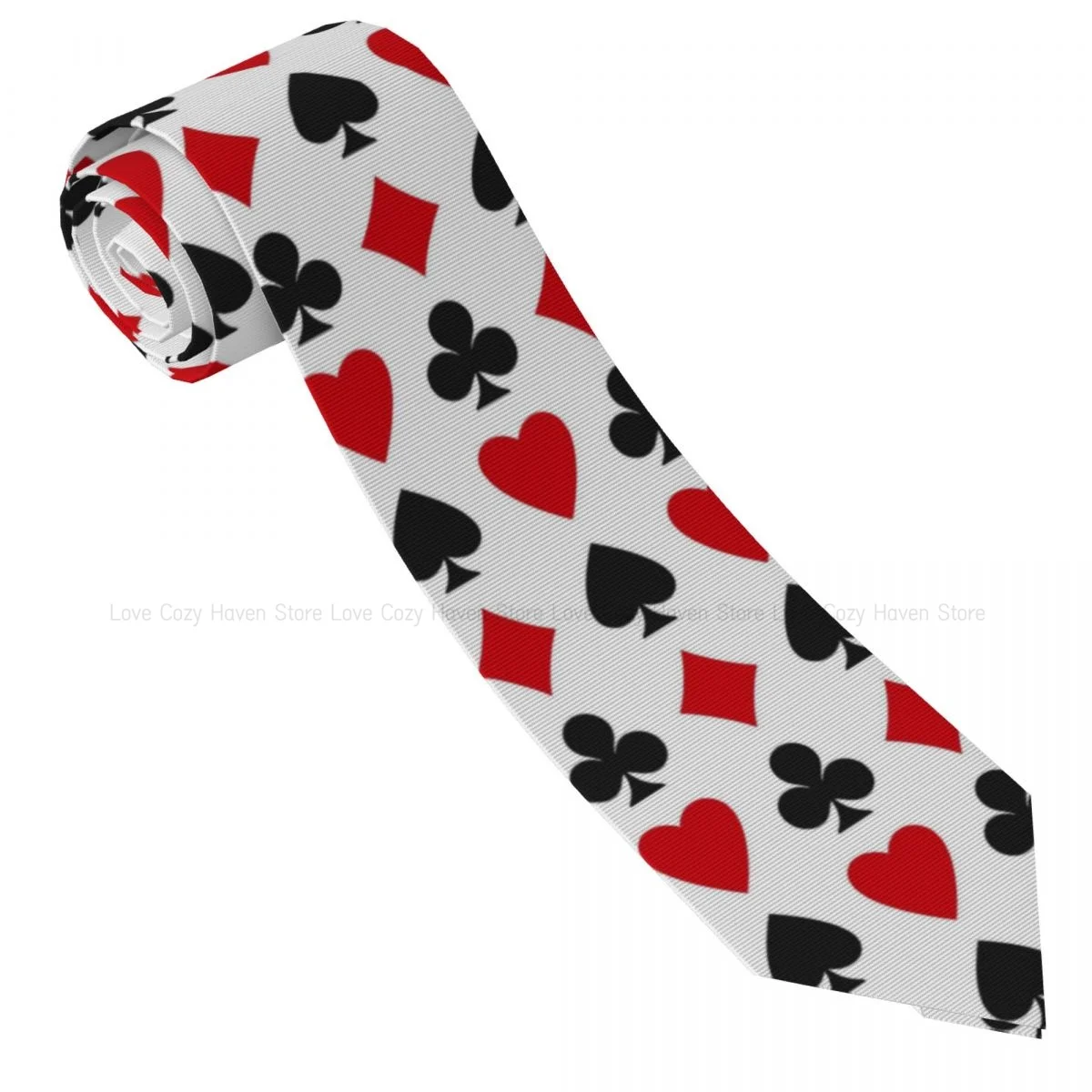 

Alice In Wonderland Card Tie For Men Women Necktie Tie Clothing Accessories