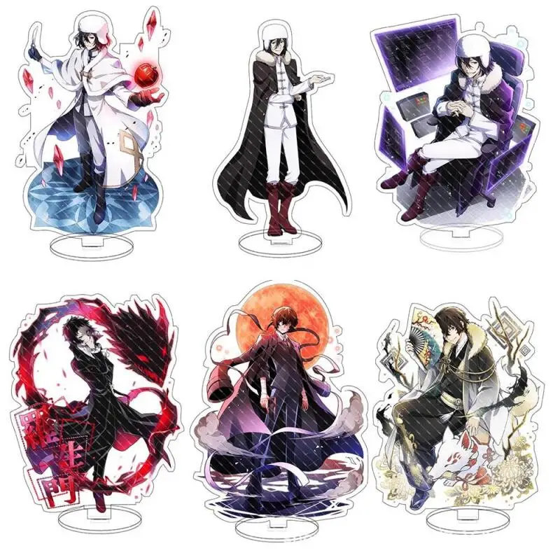 Standee for Acrylic Bungo Stray Dogs Nikolai Gogol Osamu Dazai Anime Cartoon DIY Collection Toys Gift for Friend Birthday Gift
