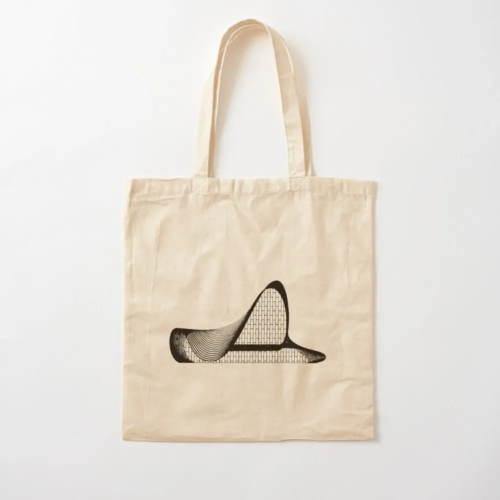 Zaha Hadid - Heydar Aliyev Center black outline Tote Bag hand bags free delivery bags Canvas stote bag Tote Bag