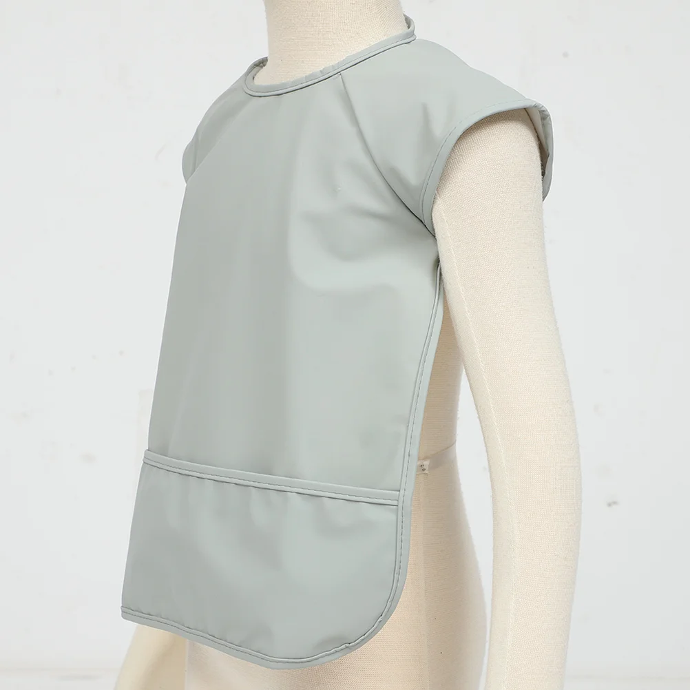 

36pcs Waterproof Baby Bibs Pu Feeding Apron Sleeveless Toddler Bib For Eating Drooling Newborn Infant Bibs Mealtime Supplies