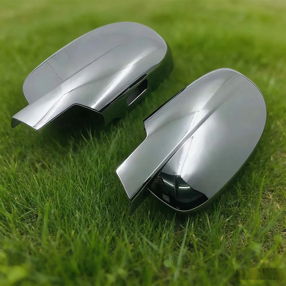 

⭐Genuine⭐ Chrome Silver Door Mirror Cover For 2007-2013 Silverado Sierra Avalanche Tahoe Suburban Yukon Yukon XL Accessories