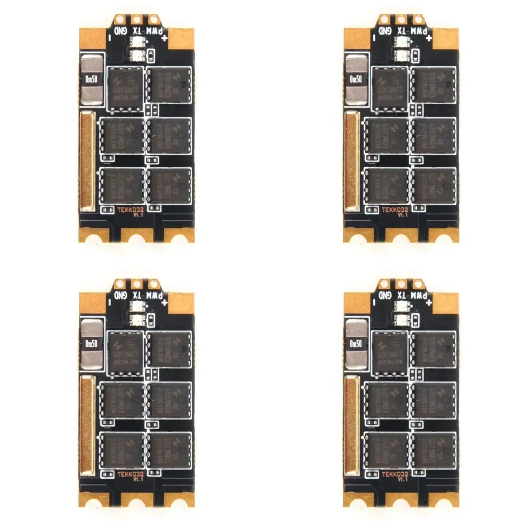 

【RABATT】4X Tekko32 F4 45A Single ESC AM32 Dshot1200 PWM 48K On-Board RGB LED Current Sensor 2-6S