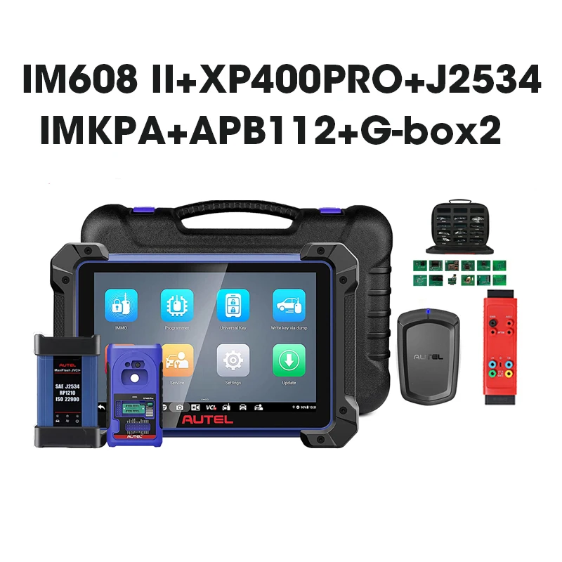 Autel MaxiIM IM608 II PRO IMMO sleutelhanger programmeertool IM608II programmeur diagnostische hulpmiddelen 2 jaar update IM608S II