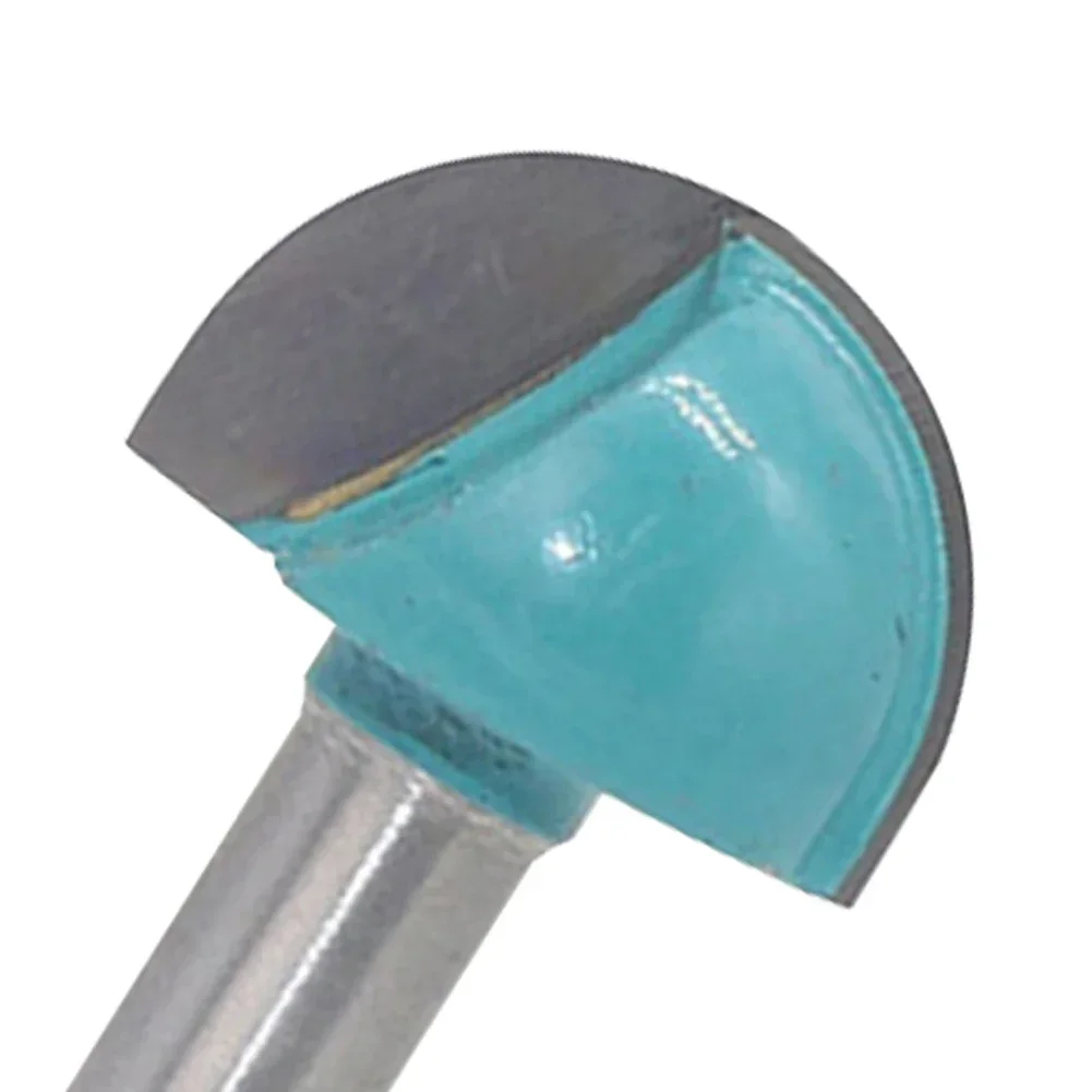 6*18mm Router Bit Woodworking Milling Cutter Carbide Round Head For 3D Engraving Chamfering Acrylic PVC Chipboard Tool Accessory