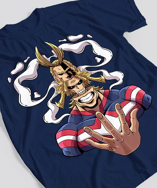 T-shirt for Anime HERO: Toshinori Yagi All Might