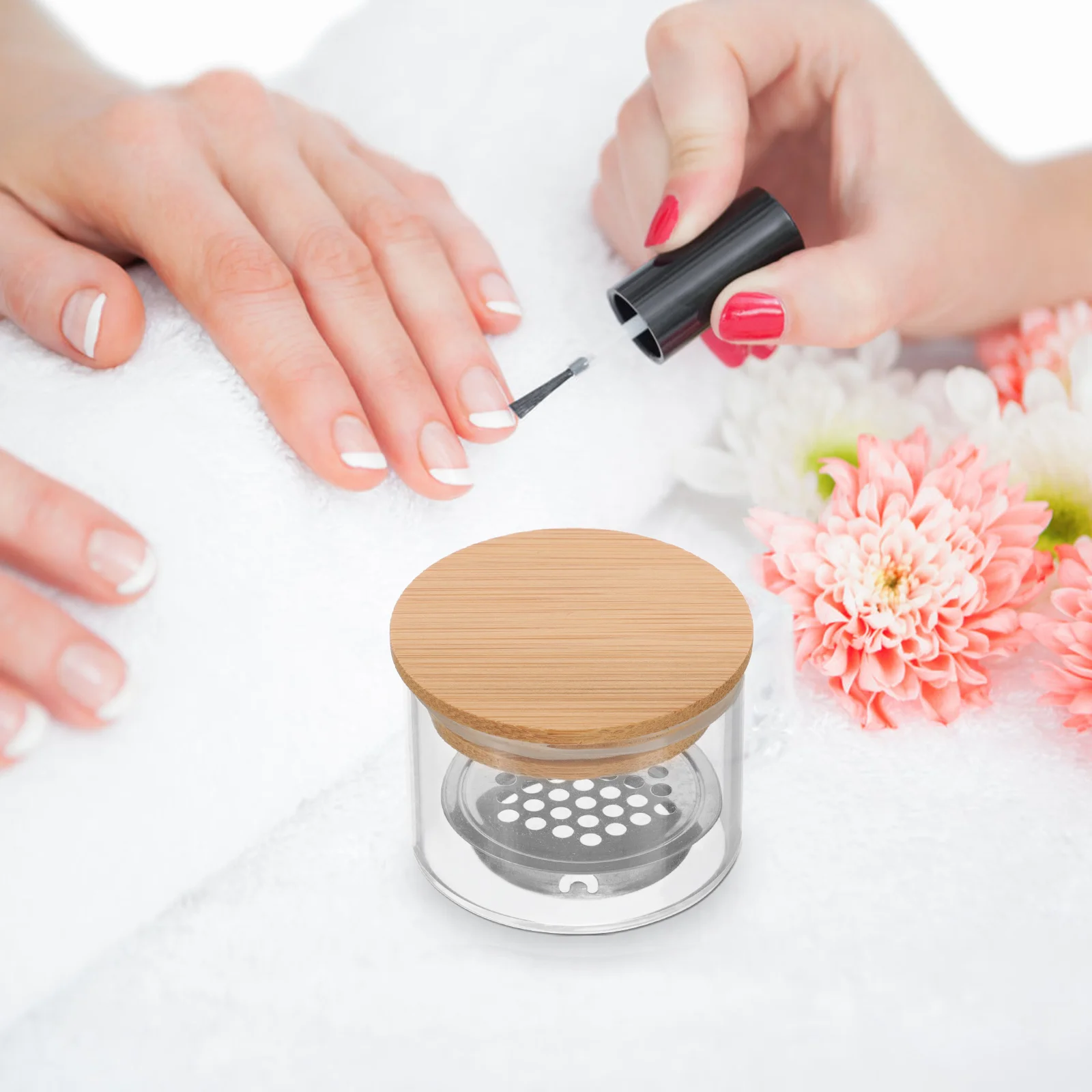 

Nail Dappen Dish Multifunctional Acrylic Liquid Holder Smooth Surface Decorative Nail Art Tool Dappen Dish for Acrylic Nails