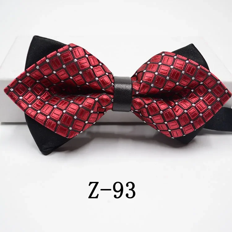 Reusable blue red wool Women children velvet boy girl men flexible green color bow tie black accessories business