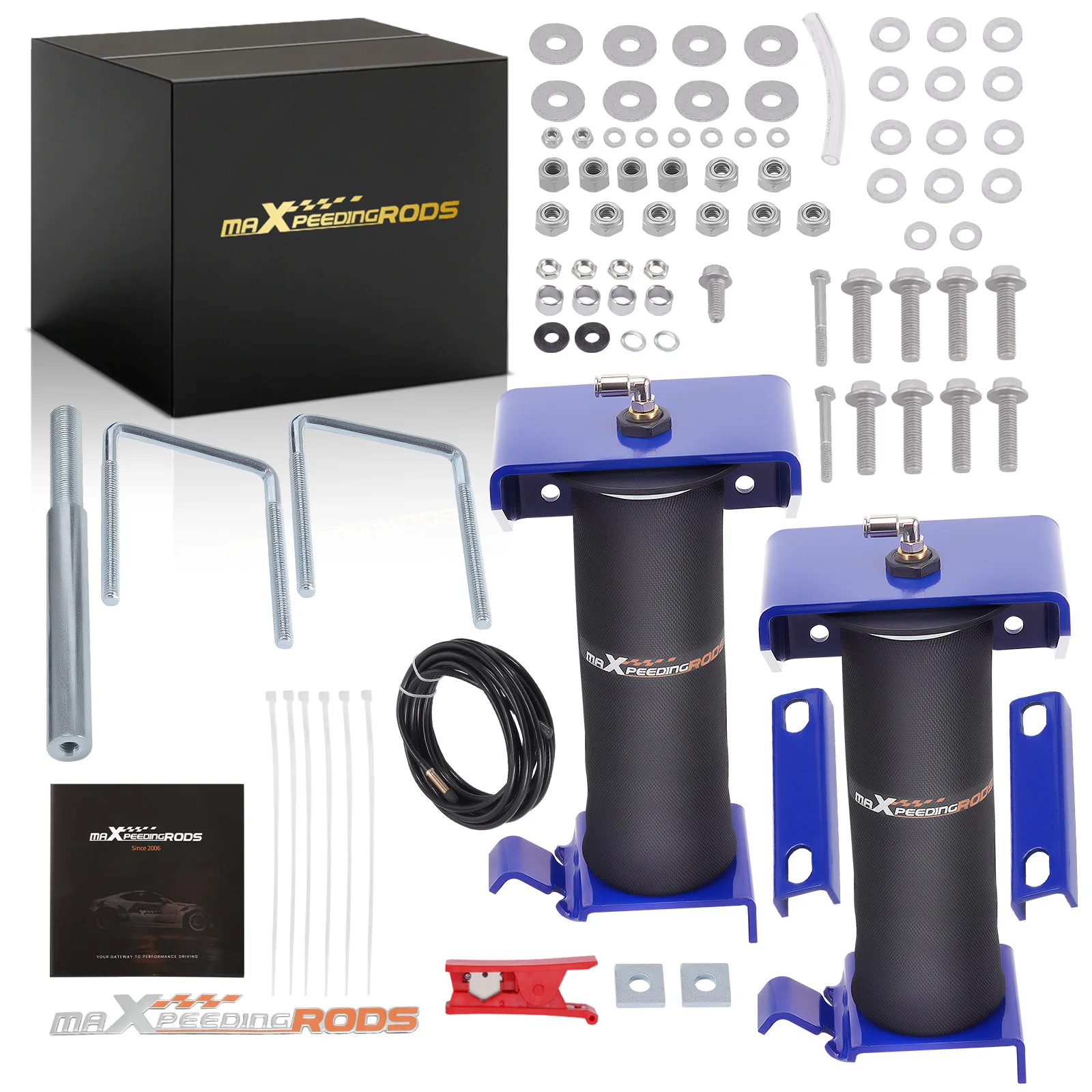 

Air Suspension Spring Kit 2000lbs For Ford F-150 Pickup RWD 4WD 1975-2003 For Dodge W150 Pickup 1977-1993