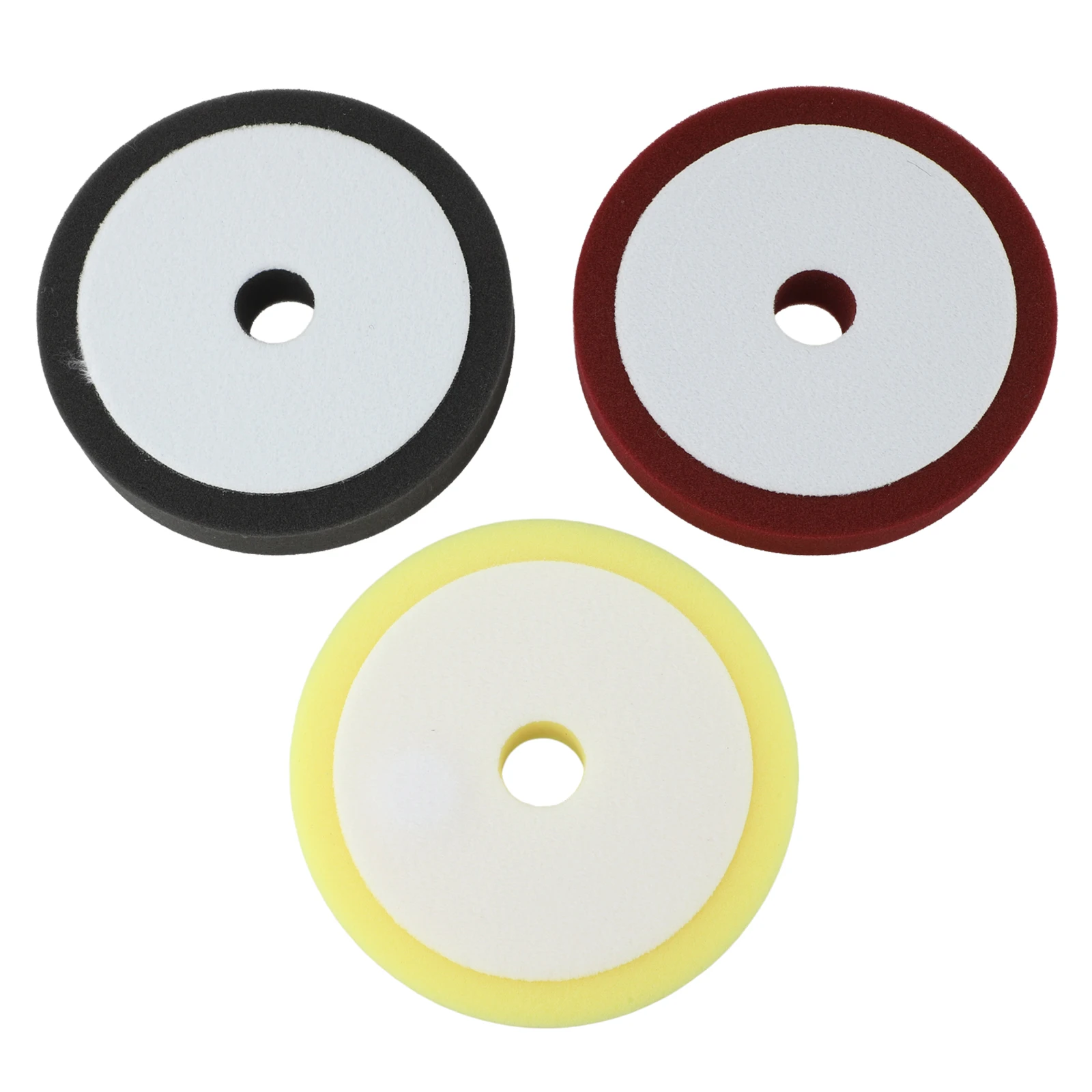 

6pack 6inch Sanding Discs Set for Car Waxing Coarse Medium Fine Polishing Pads for Eccentric Polishing Machines