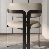 Modern Accent Chair Kitchen Furniture Portable Folding Chairs Luxury Recliner Living Room Cheerful Plastic Iron Mid Century Mini