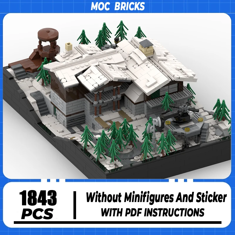 Popular Game Model Moc Building Bricks Fortress Besieged Technology Blocks Gifts Christmas Toys DIY Sets Assembly