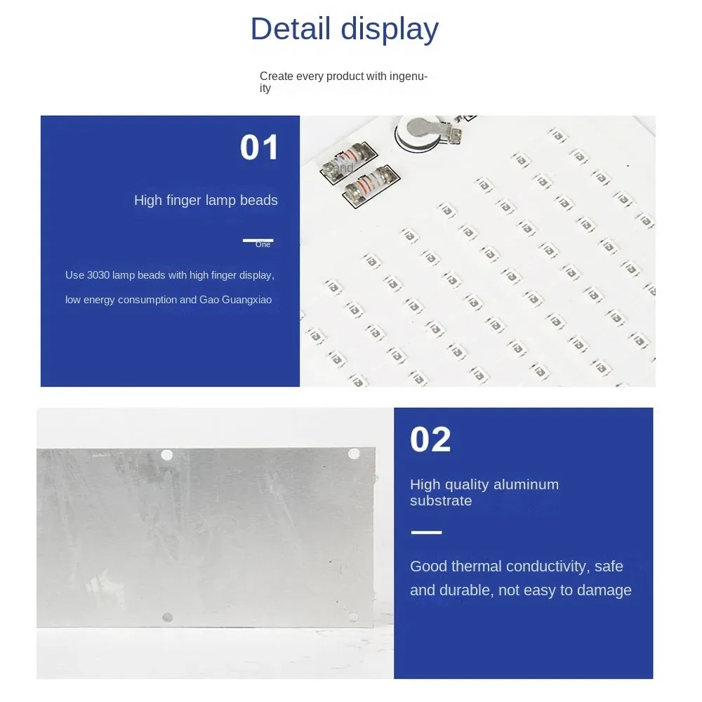 50 واط/100 واط ضوء الأشعة فوق البنفسجية 395NM لوحة مصدر الضوء الخطي ، سهلة التركيب لوحة فيلم الضوء لوحة ضوء مجموعة ضوء مصدر الضوء