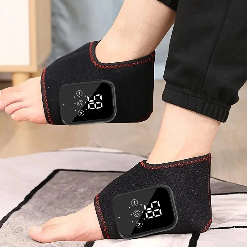 

Ankle relaxation massager, heated massage device, three massage modes and adjustable temperature, easy to carry