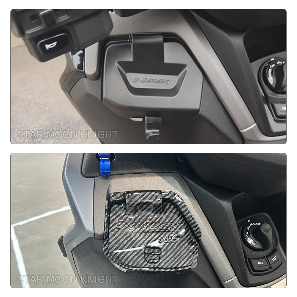 

Для Yamaha NMAX 155 125 V3 2025 модель Nmax125Nmax155 аксессуары ящик для инструментов крышка для хранения боковой карман водонепроницаемый чехол
