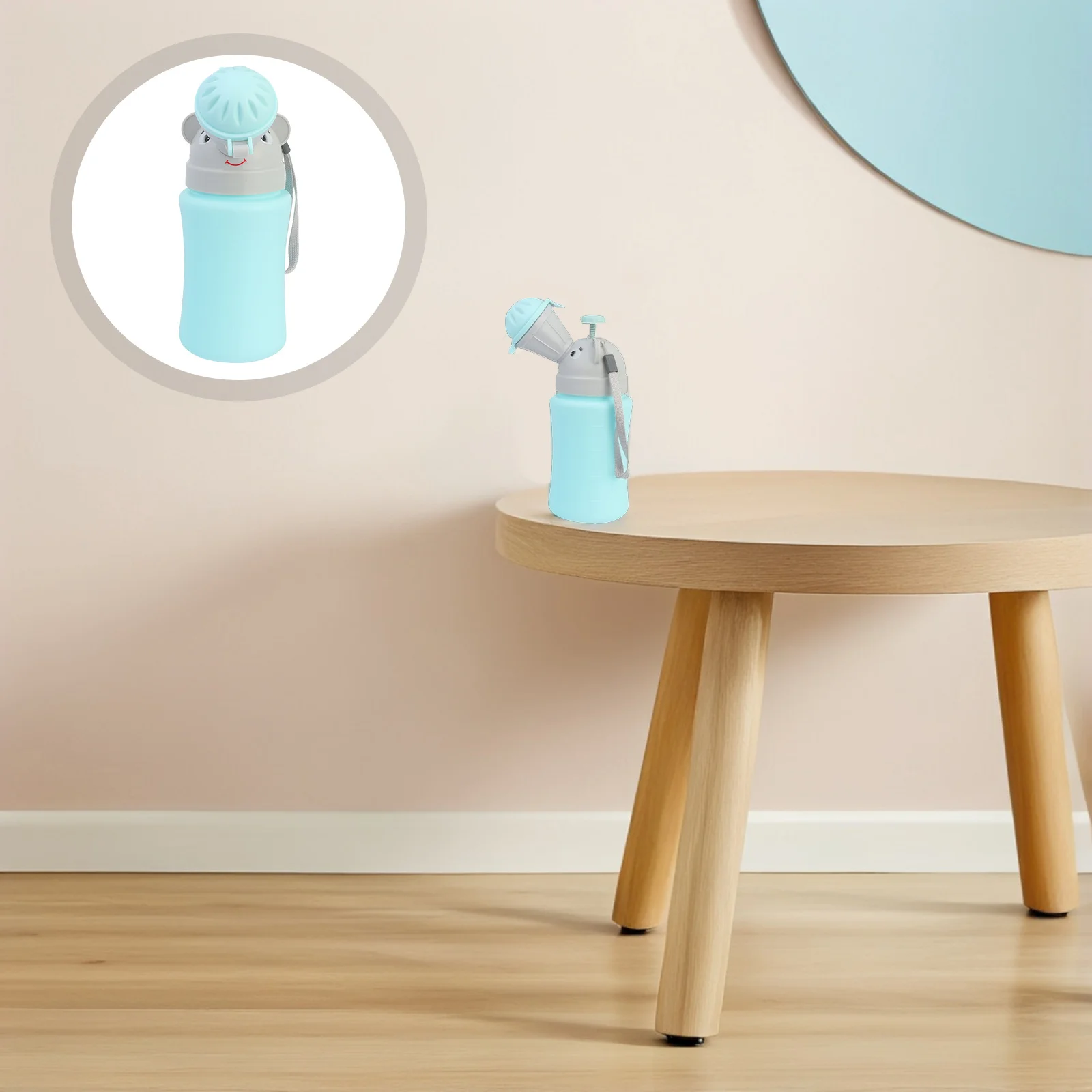 1 قطعة سيارة أطفال مبولة المحمولة قعادة صغيرة زجاجة مانعة للتسرب مرحاض الطوارئ في الهواء الطلق السفر الصبي مبولة سيارة قعادة