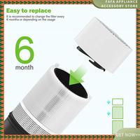 Air Purifier Filter Replacement 411 For Blueair Blue Pure 411+,411 Auto & Mini HEPA Particle And Activated Carbon Filter-A70Z