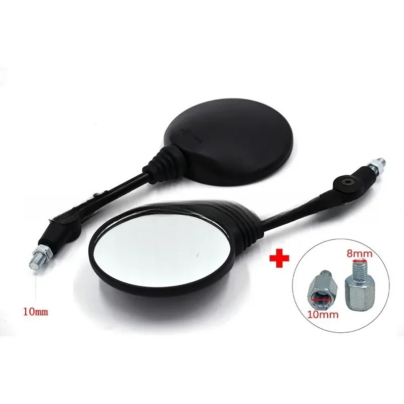 TRD para espejo retrovisor lateral redondo plegable para motocicleta anticaída FZR 600R 400 RR RRSP FZ600 TRX850 TRophy SE TT 600 FZR 600
