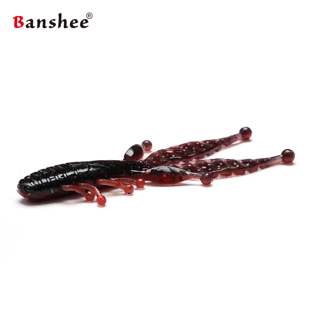 Banshee 8Pcs/Lot Lures Soft Bait Easy Shiner 90mm 5.9g Wobbler Sinking Fishing Lure Silicone Shad Worm Bass/Carp Bait Artificial