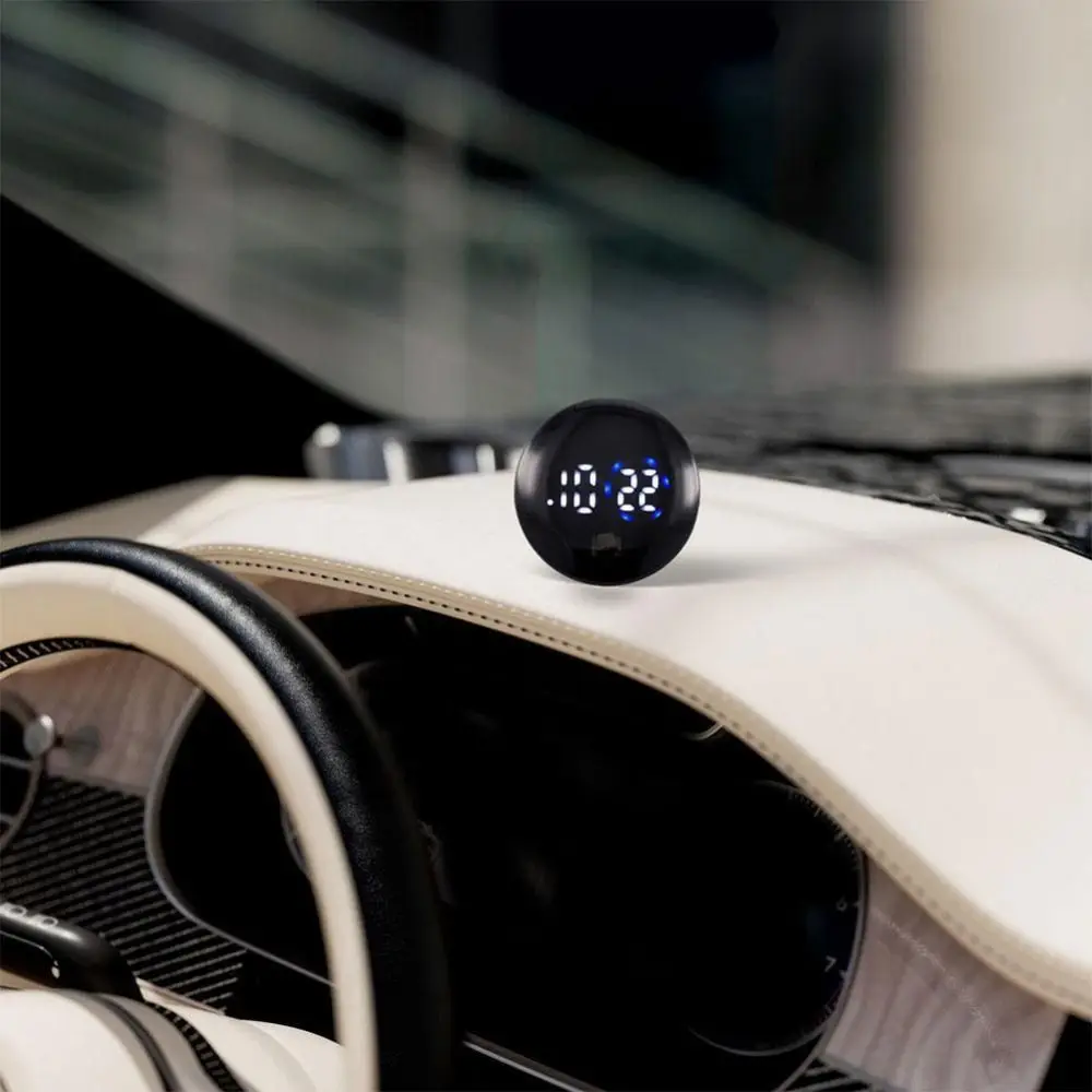 

NEW Novelty Car Clock Touch-sensitive Display Multi-functional Dashboard Clock Universal Luminous Analog Clocks Car Decoration