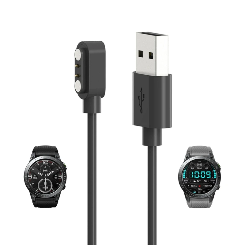 Smartwatches Charging Cable Wire For Zeblaze Ares 3 Pro Magnetic Connectors Charger Dock Station Efficient Charging Cord