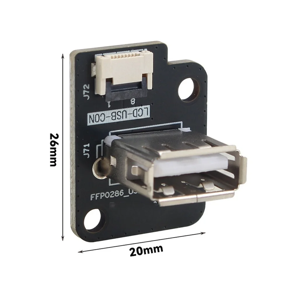 Replacement USB Interface Board Compatible with AD5M Pro FFP0286_V1.0.1 USB A Connector Low Failure Rate PCB Design