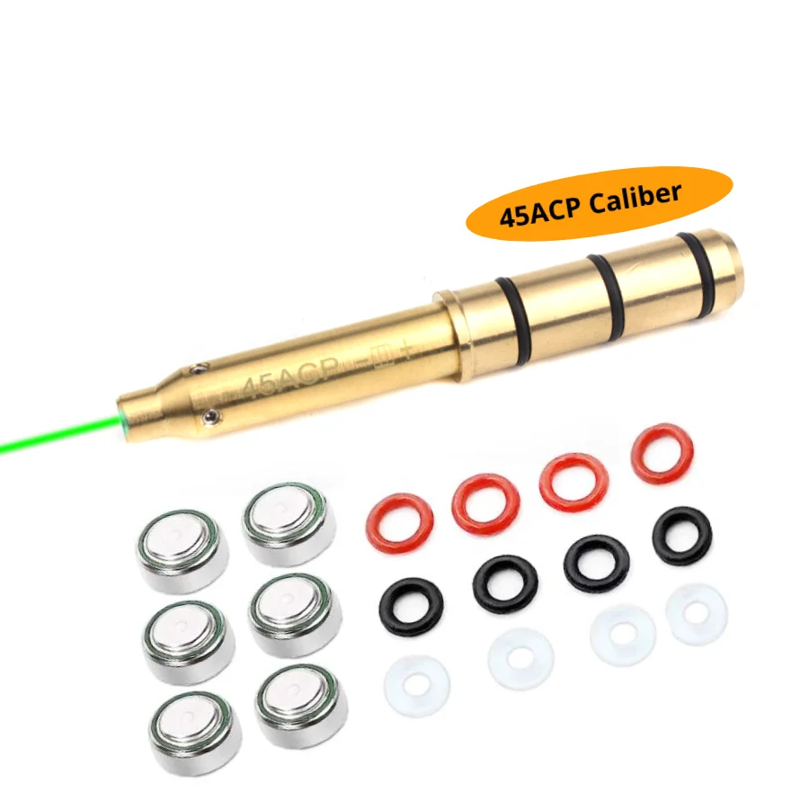 .22lr Laser Bore Boresighter 223 .177 .17 Laser Boresighter 38SPL 45ACP 308 Laser Collimator