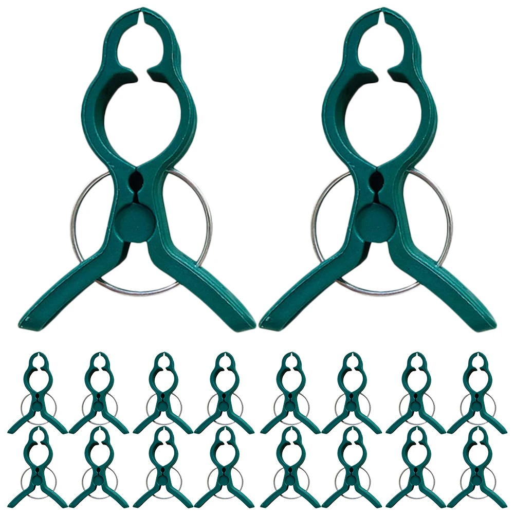 

60Pcs Garden Plant Clips Tomato Stem Support Plastic Clips Reusable Plant Climbing Clamp for Flower Vegetable Vine Support